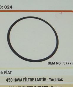 Fiat Traktör 450 Hava Filtre Lastiği Yuvarlak (024) Karadeniz 577706 47156