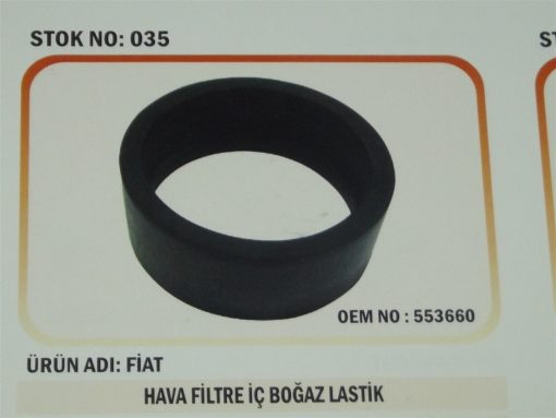 Fiat Traktör 480/450/640 Hava Filtre İç Boğaz Lastiği (035) Karadeniz 553660 47160