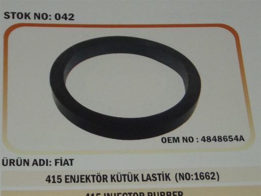 Fiat Traktör 415 Enjektör Kütük Lastiği (042) Karadeniz 4848654A 47205