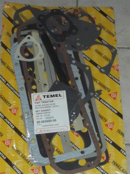 Fiat Traktör 411/415 Takım Conta (20-003000-00) Temel 1909233 48036