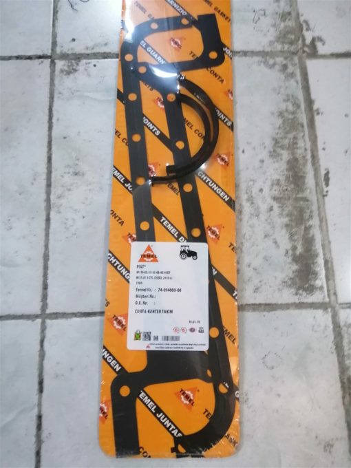 Fiat Traktör 480/55-46/60-56/450 Karter Takım Conta (Saç) (74-094000-00) Temel 500347231 48104