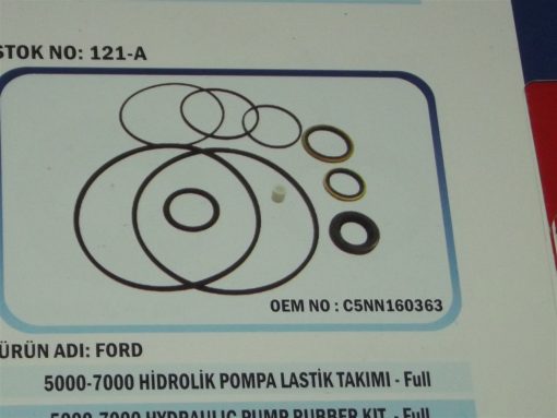 Ford Traktör 5000 Hidrolik Pompa Lastik Tamir Takımı (121-A) Karadeniz C5NN160363 57802