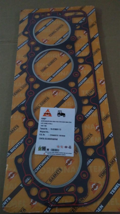 Ford Traktör 5000 Silindir Kapak Conta 10-018001-13 Temel C7NN6051U 58028