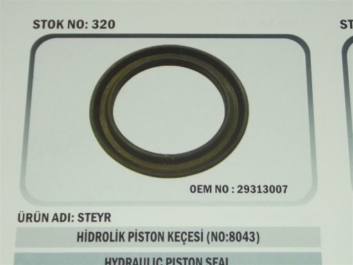 Steyr Steyr/Başak Hidrolik Piston Lastiği (4U-250-80) Skt 288730102 65105