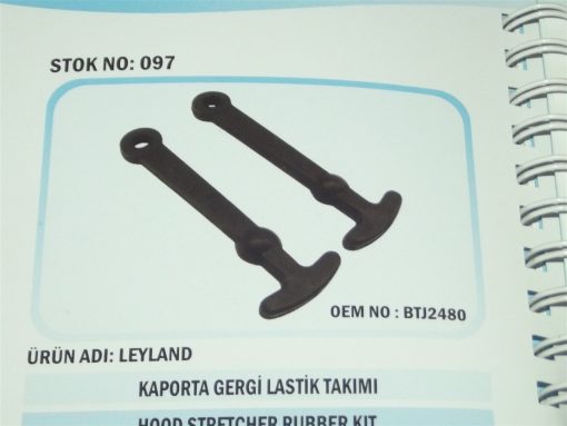 Leyland L154 Kaporta Gergi Lastiği Takım (097) Karadeniz BTJ2480 71664