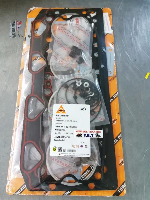 276G/286G Üst Takım Conta (Lastikli) (30-321600-02) Temel U5LT1202 22082